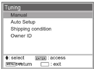 PANASONIC NV-HV60EBL - Checking the Settings for Auto Setup - 2