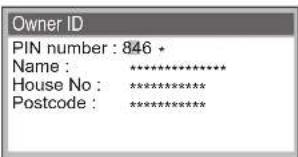 PANASONIC NV-HV60EBL - Owner ID - 2