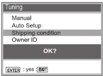 PANASONIC NV-HV60EBL - Shipping condition / restoring factory defaults - 1