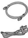 PANASONIC NV-HV60EBL - Check that you have the accessories and items shown - 4