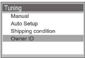 PANASONIC NV-HV60EBL - Owner ID - 1