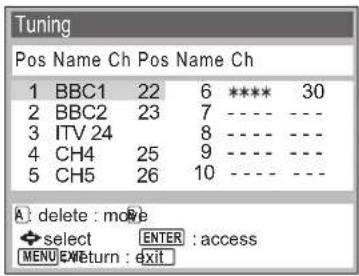 PANASONIC NV-HV60EBL - Manual setup - 1