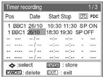PANASONIC NV-HV60EBL - INTELLIGENT TIMER - 2