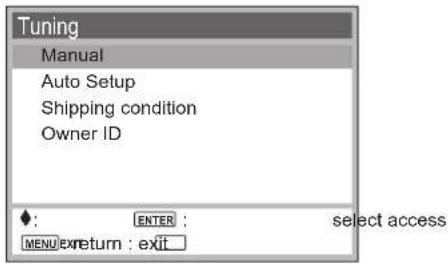 PANASONIC NV-HV60EBL - Menu Overview - 2