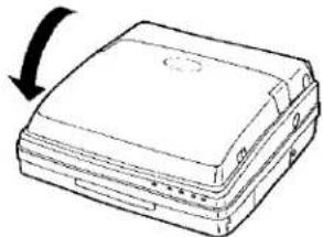 PANASONIC NV-FV1B - ② How to close the Cover - 1