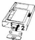 PANASONIC NV-S1B - How to Load the Battery - 2