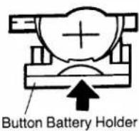 PANASONIC NV-S1B - How to Insert the Battery for the Clock Operation - 4