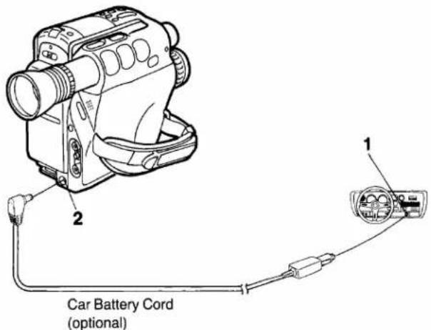 2 Car Battery Cord (optional) 1