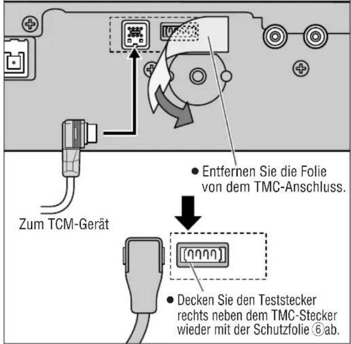 PANASONIC CY-TM100 - Einbau des TMC-Geräts - 5