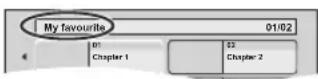 PANASONIC DMR-XS380 - Select "Disc Name", then press [OK]. - 2