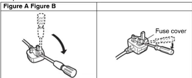 PANASONIC DMR-EZ27 - How to replace the fuse - 1