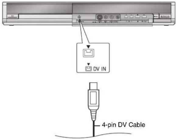 DV IN 4-pin DV Cable