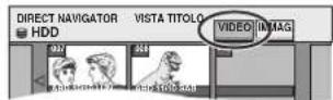 PANASONIC DMR-EH95 - Premere [▲, ▼, ◀, ▶] per scegliere "VIDEO" e quindi premere [ENTER]. - 1