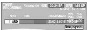 PANASONIC DMR-EH95 - Premere [ENTER]. - 1