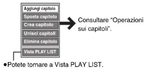 PANASONIC DMR-EH95 - Editing e riproduzione di liste di riproduzione/capitoli - 4