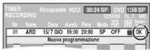 PANASONIC DMR-EH95 - Premere [ENTER]. - 1