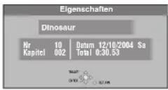 PANASONIC DMR-EH95 - Editieren und Wiedergeben von Playlisten/Kapiteln - 5