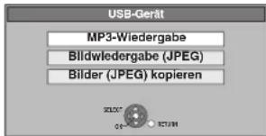 USB-Gerät MP3-Wiedergabe Bildwiedergabe (JPEG) Bilder (JPEG) kopieren