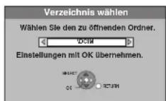 PANASONIC DMR-EH775 - So wechseln Sie zu einem anderen übergeordneten Ordner - 2
