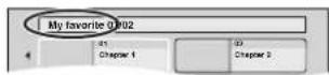 PANASONIC DMR-EH775 - Wählen Sie mit [▲, ▼] die Option "Disc-Name", und drücken Sie [OK]. - 2