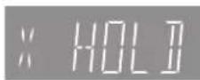 PANASONIC DMR-EH775 - Halten Sie [OK] und [RETURN] gleichzeitig gedrückt, bis "X HOLD" im Display des Geräts angezeigt wird. - 1