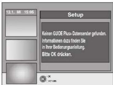 12.1. MI 15:05 Setup Keimen GUIDE Plus+ Datensender gefunden. Informationen dazu finden Sie in Ihrer Bedienungsanleitung. Blitte OK drücken.