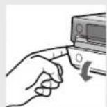 PANASONIC DMR-EH75 - Inserting/Removing the SD card - 1