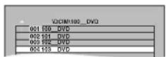 PANASONIC DMR-EH75 - To switch to another higher folder - 1