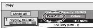 PANASONIC DMR-EH75 - Copying using the copying list - 3