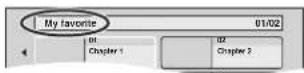 PANASONIC DMR-EH685 - Wählen Sie mit [▲, ▼] die Option "Disc-Name", und drücken Sie [OK]. - 2