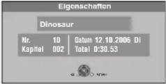 PANASONIC DMR-EH685 - Playlisten-Funktionen - 5
