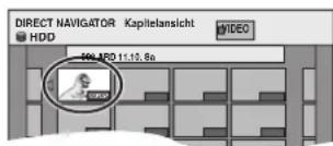 DIRECT NAVIGATOR Kapitelansicht HDD 100.180 11:10.6a VIDEO