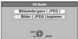 SD-Karte Bildwiedergabe ( JPEG ) Bilder ( JPEG ) kopieren