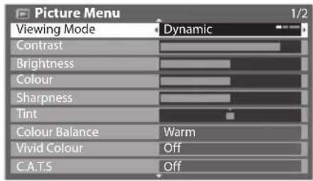 PANASONIC TX-P50U30B - Select the item - 1