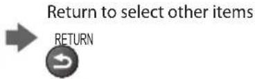 PANASONIC TX-P50U30B - Select the item (NAME / HOUSE NO / POSTCODE) and set characters - 3