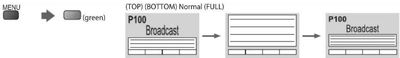 PANASONIC TX-P50U30B - What is List mode? - 2