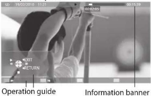 PANASONIC TX-P50U30B - ■ How to operate in the playback - 1