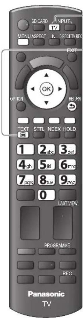PANASONIC TX-P50U30B - Digital teletext (MHEG) - 1