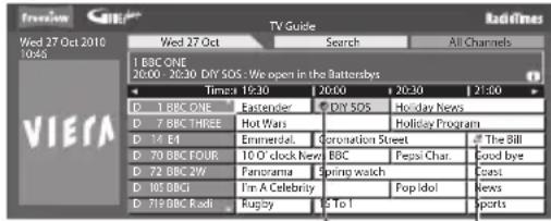 PANASONIC TX-P50U30B - Guide link programming (Timer Programming from the TV Guide signal) - 2