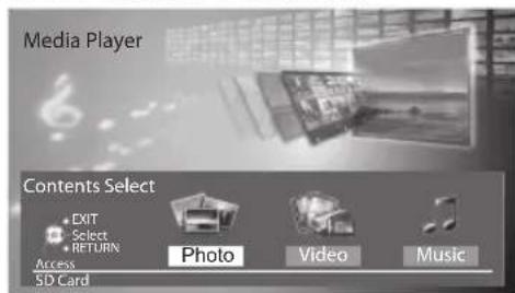 PANASONIC TX-P50U30B - Select the content - 1