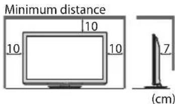 PANASONIC TX-P50U30B - ■ Moving the TV - 1