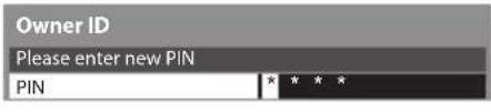 PANASONIC TX-P50GT30B - Enter the PIN number (4 digits) - 1