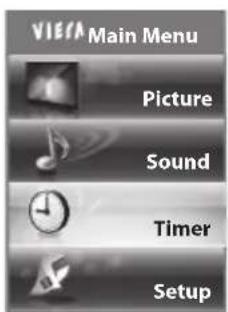 PANASONIC TX-P50GT30B - Display the menu 2 Select [Timer] - 2
