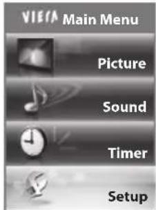 PANASONIC TX-P50GT30B - Select [Setup] - 1