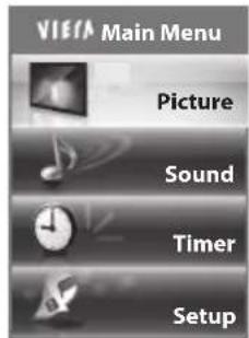 PANASONIC TX-P50GT30B - Select the menu - 1