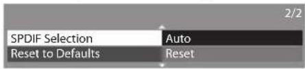 PANASONIC TX-P50GT30B - Audio output Settings - 3