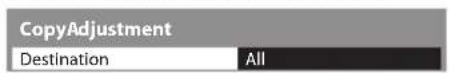 PANASONIC TX-P50GT30B - Select the destination to copy to - 1