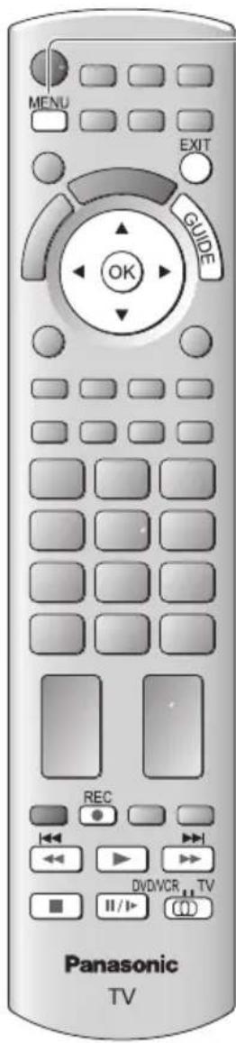 PANASONIC TX-P50GT30B - Recording the TV programme to USB HDD - 1