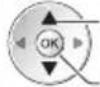 PANASONIC TX-P50GT30B - Select one of the following functions - 1
