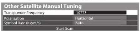 PANASONIC TX-P50GT30B - Set Other Sat. / Satellite channel manually [Manual Tuning] - 1